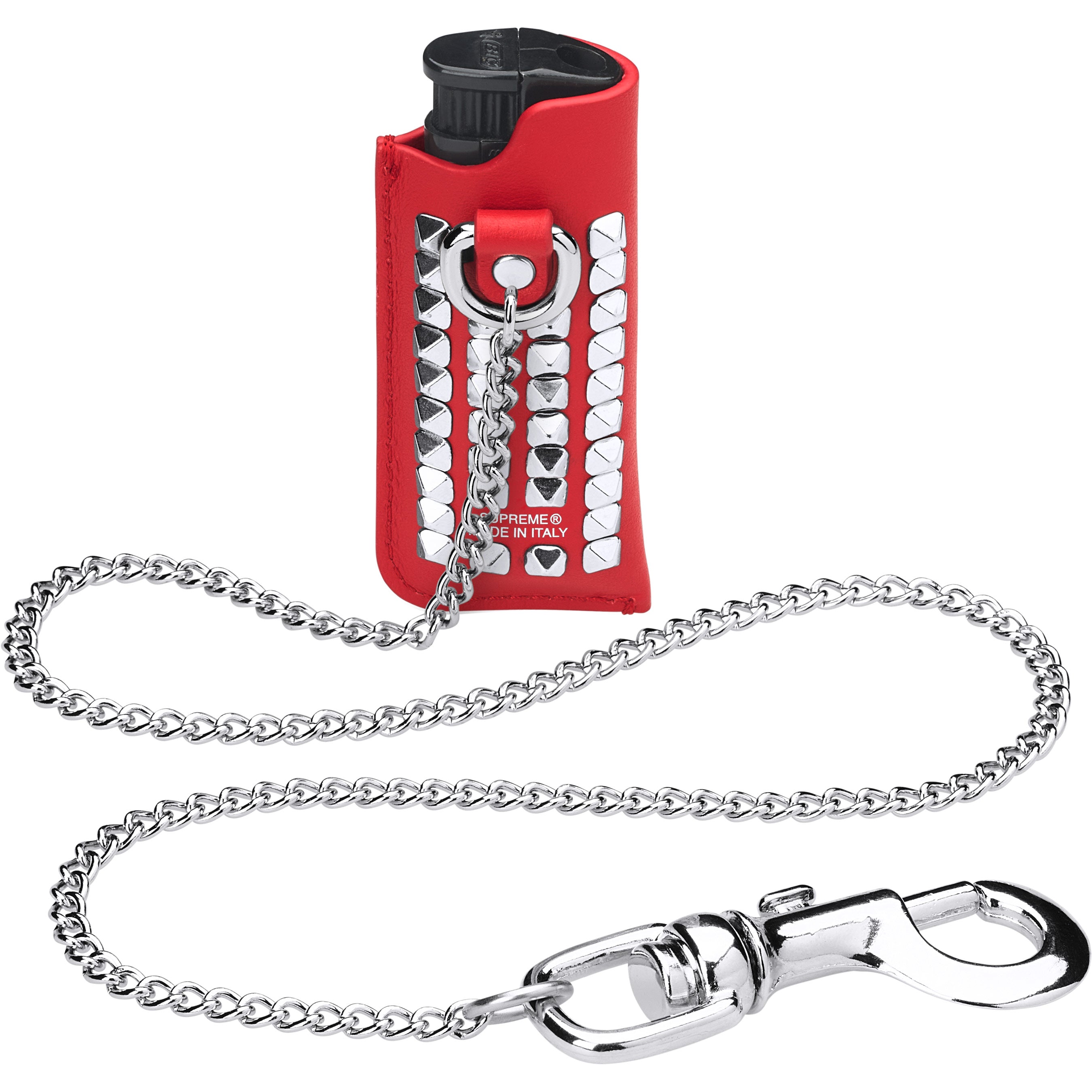 Studded Leather Lighter Holder view 4
